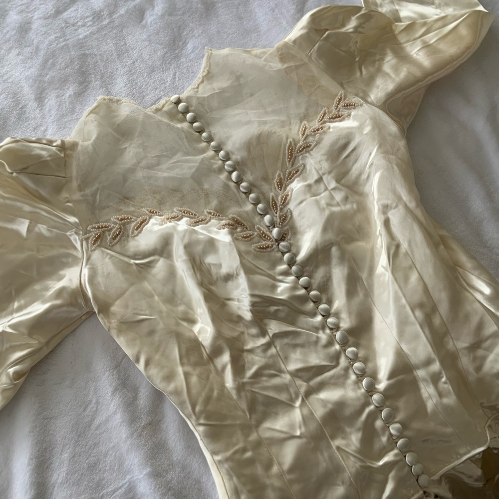Vintage wedding dress - Picture 5 of 7
